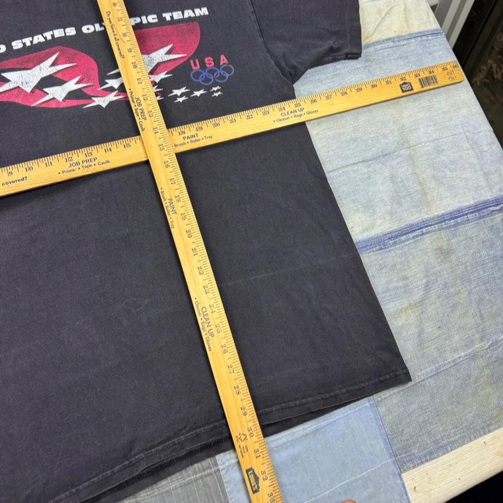 1990s USA Olympic Team Hockey Double Sided Tee | XXL