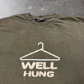 1990s C&A Active “Well Hung” Hanger Graphic Tee | Small