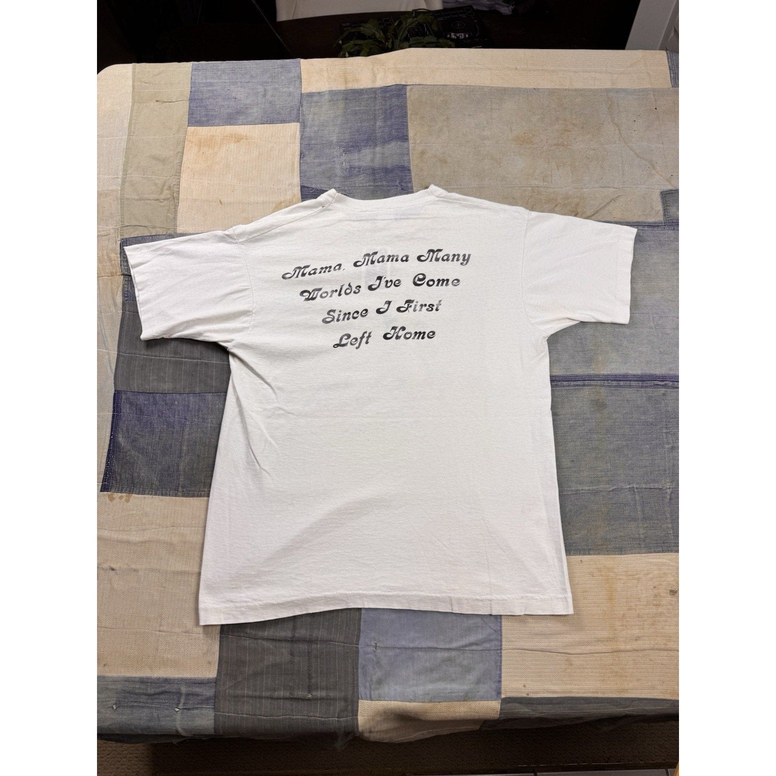 Vintage Grateful Dead Parking Lot Bootleg Tie Dye Tee Size XL