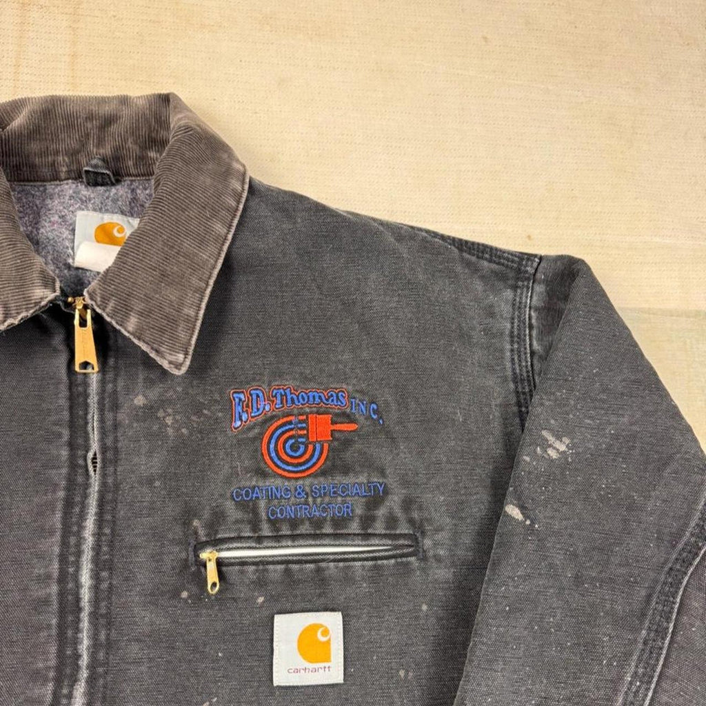 2000s Carhartt Detroit Blanket Lined Jacket | 2XL