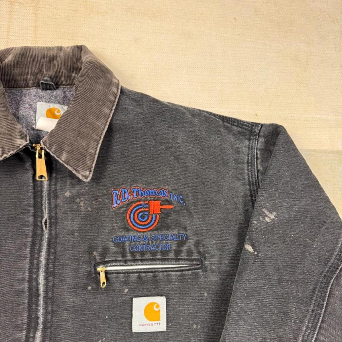 2000s Carhartt Detroit Blanket Lined Jacket | 2XL