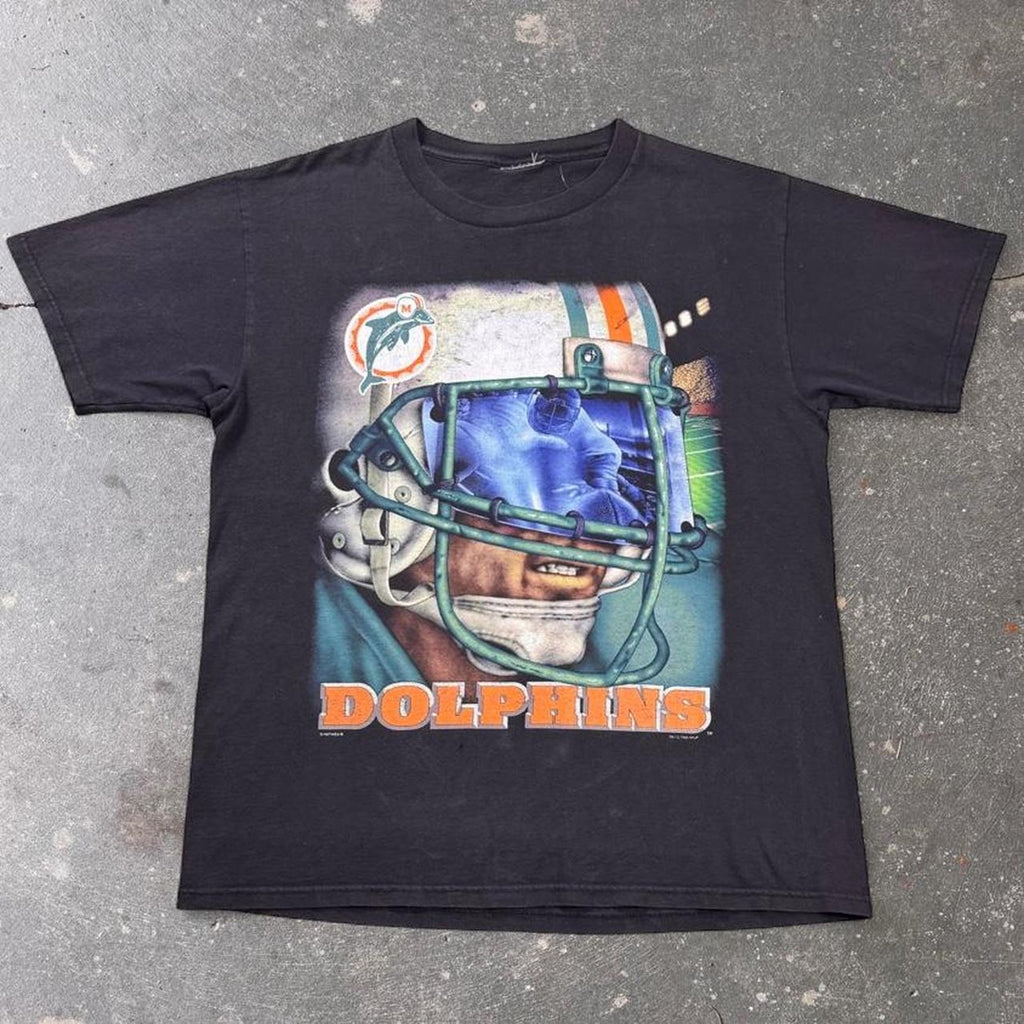 1995 Miami Dolphins Helmet Graphic Tee | XL