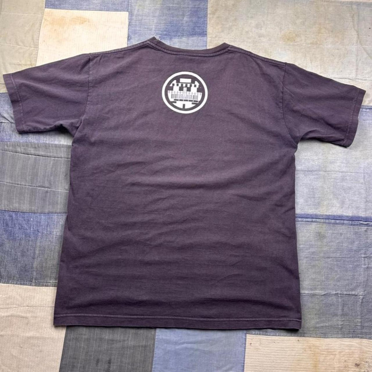 1990s Funky Monkey TV Test Pattern Graphic Tee | Large