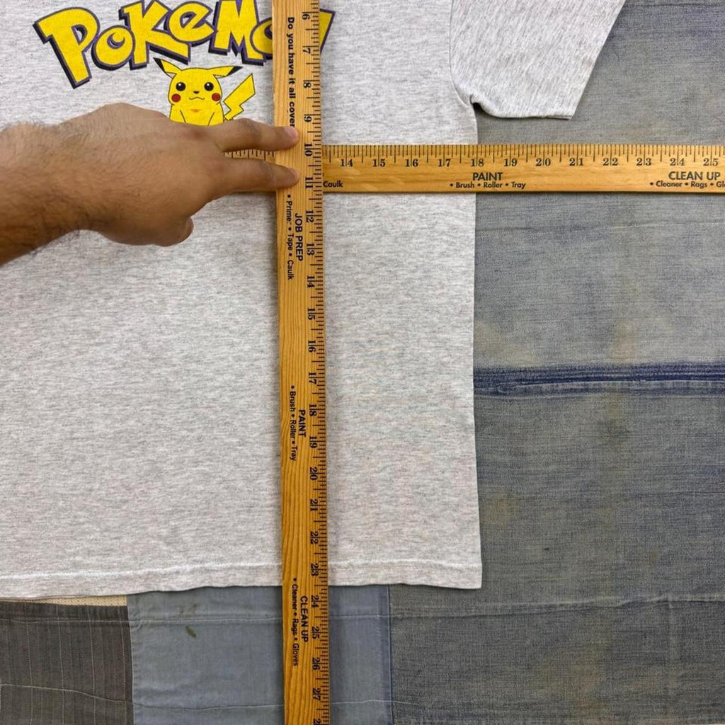 1999 Pokémon Pikachu Logo Graphic Tee | Youth Large