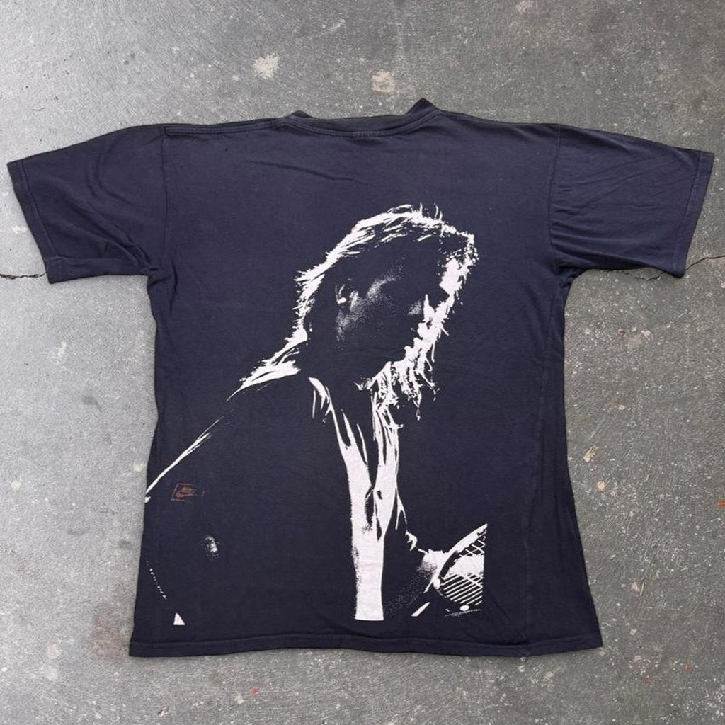 1990s Andre Agassi Tennis Portrait Tee | Large