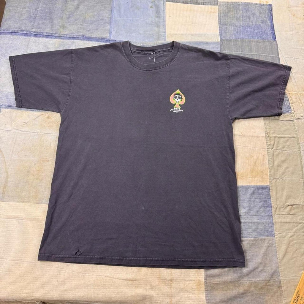 1990s Powell Peralta Steve Steadham Skull Spade Skate Tee | XL