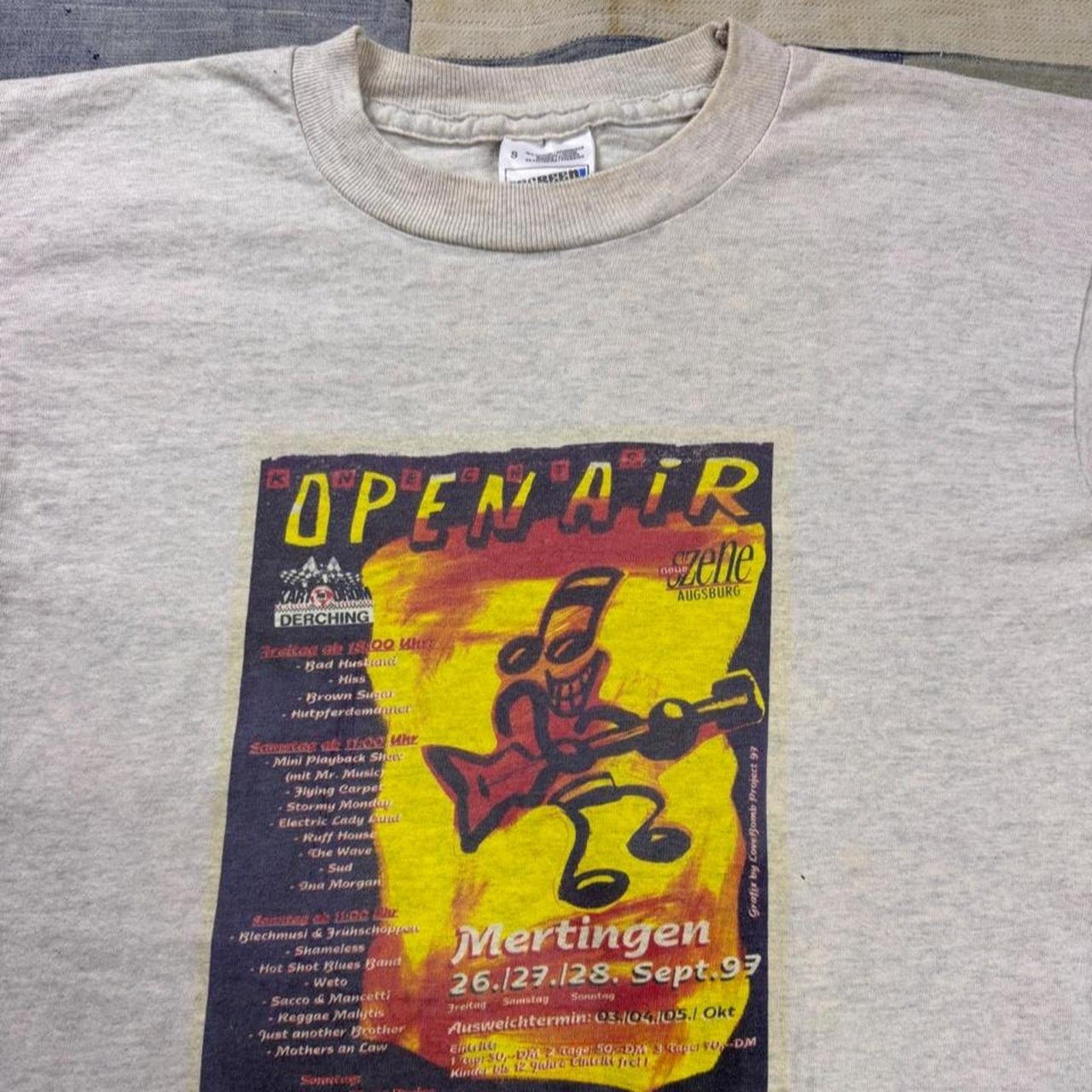1997 Open Air Mertingen German Music Festival Tee | small