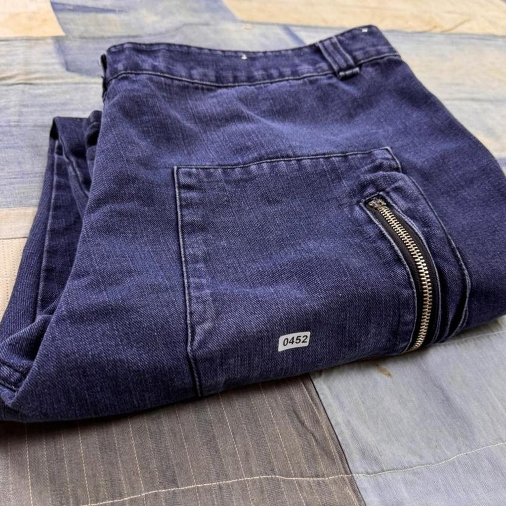 2000s Al Sole Multi Pocket Baggy Cargo Jeans | 38x32