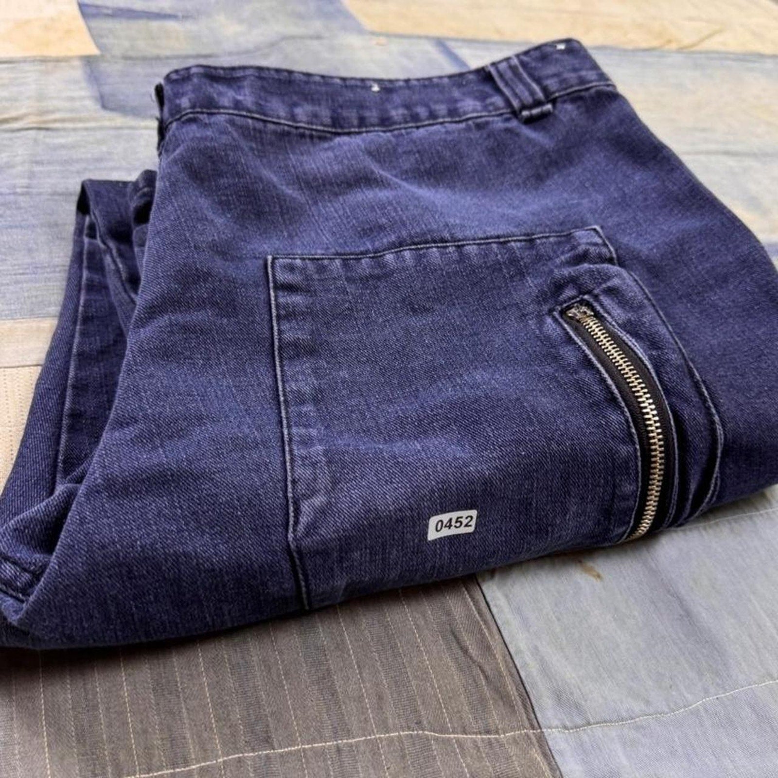 2000s Al Sole Multi Pocket Baggy Cargo Jeans | 38x32