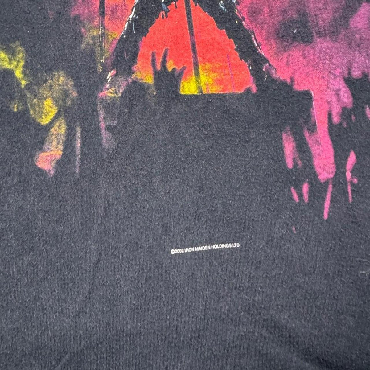 2002 Iron Maiden Clive Burr Benefit Brixton Academy Concert Tee | XL