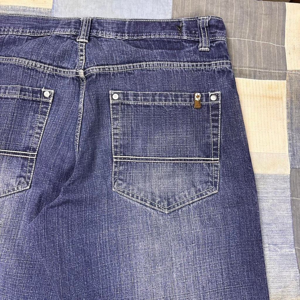 2000s Southpole brown tab baggy jeans | 36 x 31.5
