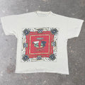 1990s Vieilles Gloires Scarf Print Tee | XL