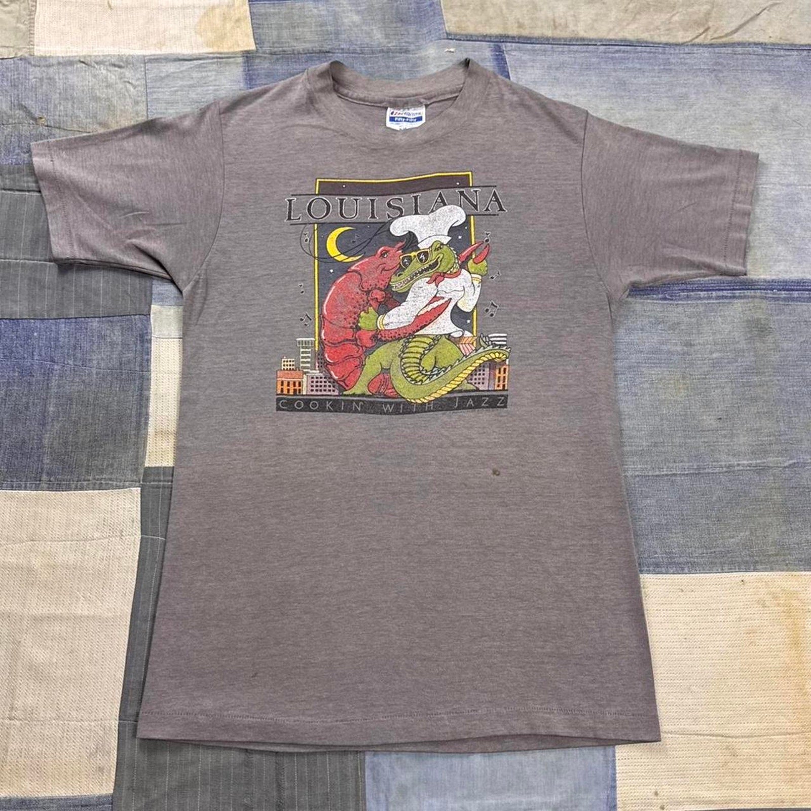 1990s Louisiana Cookin' With Jazz Tee | Medium