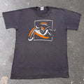 1990s Italian Abstract Nude Art Double-Sided Graphic Tee | Small