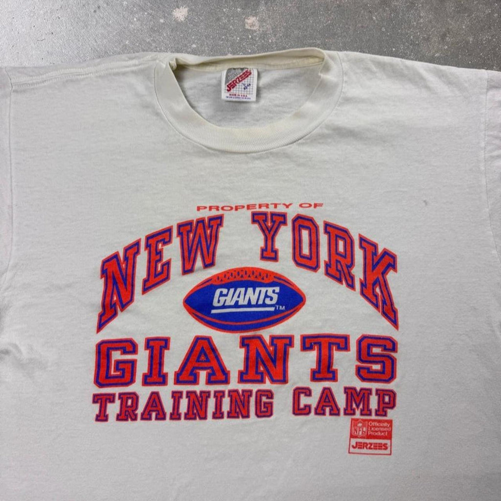 990s New York Giants Training Camp NFL Tee | Medium