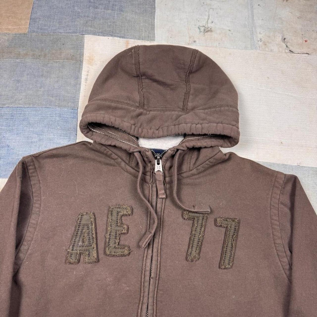2000s American Eagle AE 77 Zip Hoodie | XL