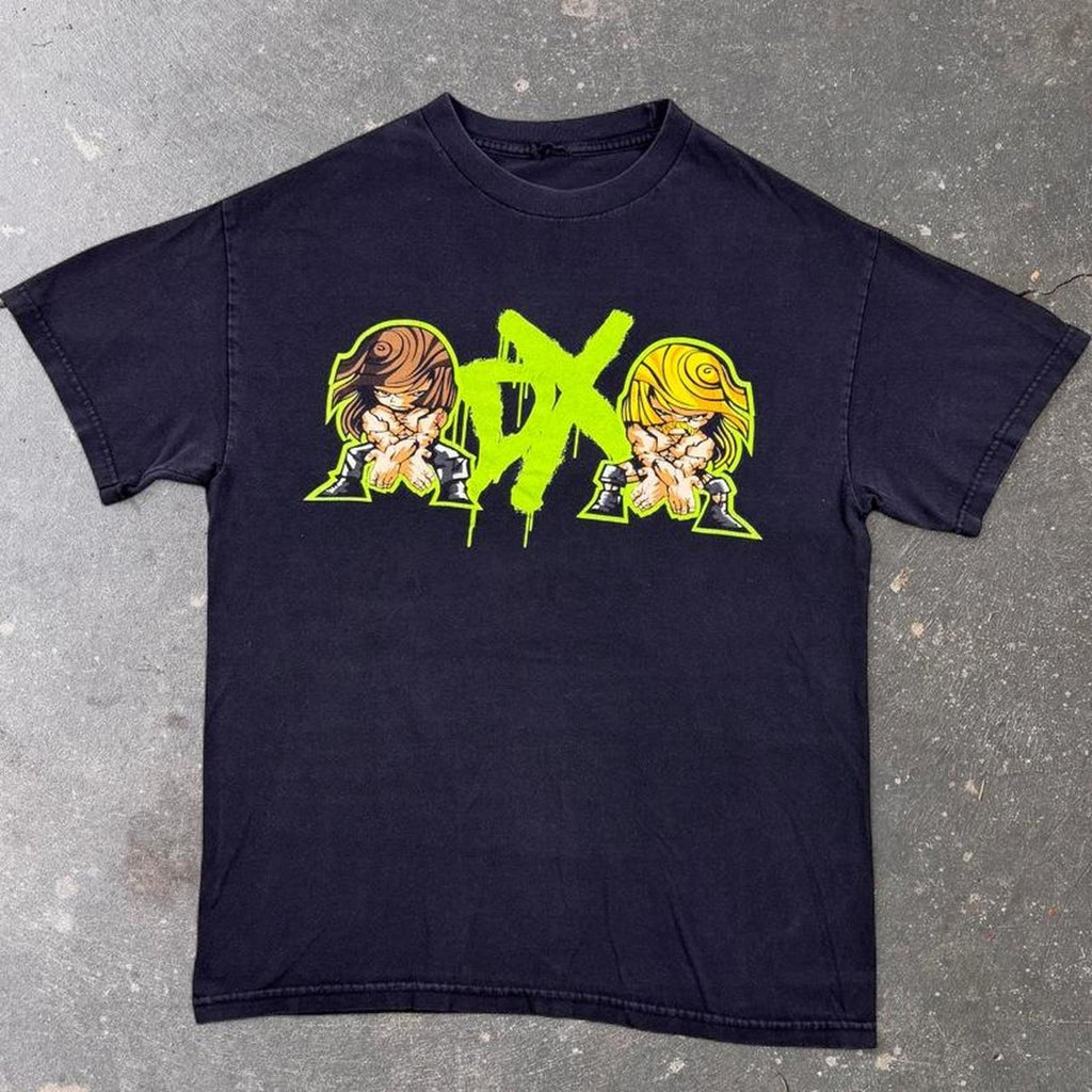2000s D-Generation X Cartoon Wrestling Tee | Medium Fit