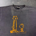 1990s Calvin and Hobbes Spanish School Excursion Bootleg Tee | Medium