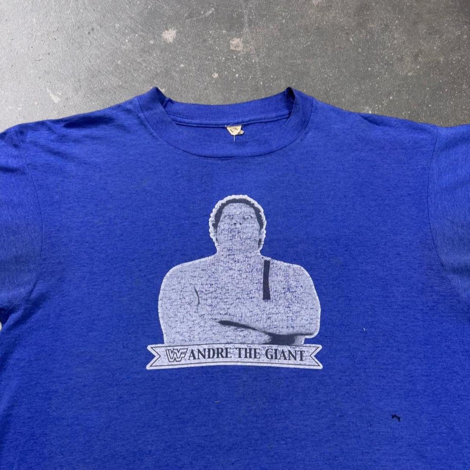 Vintage Andre the Giant WWF graphic T-shirt