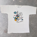 1990s Pater Moeskroen Belgian Art Guitar Tee | XL