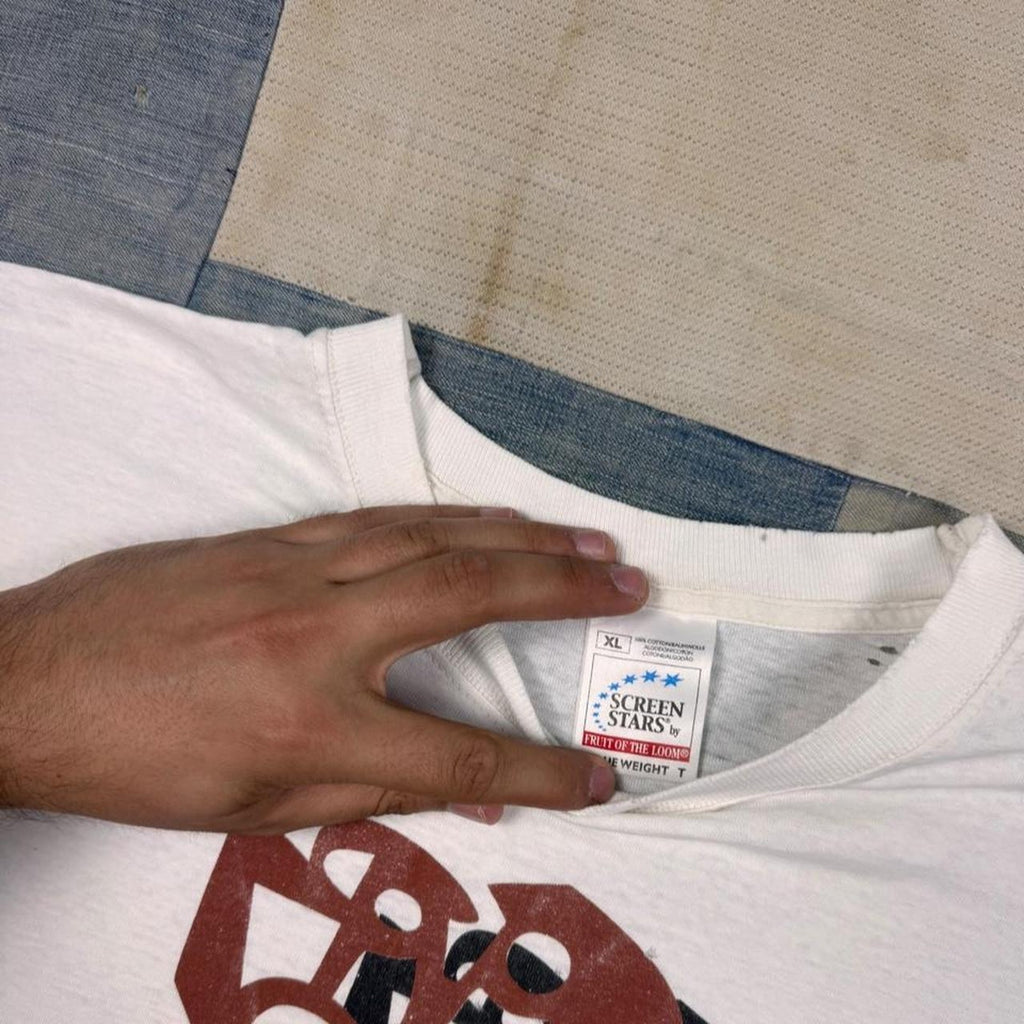 1990s Manrique Abstract Art Tee | XL