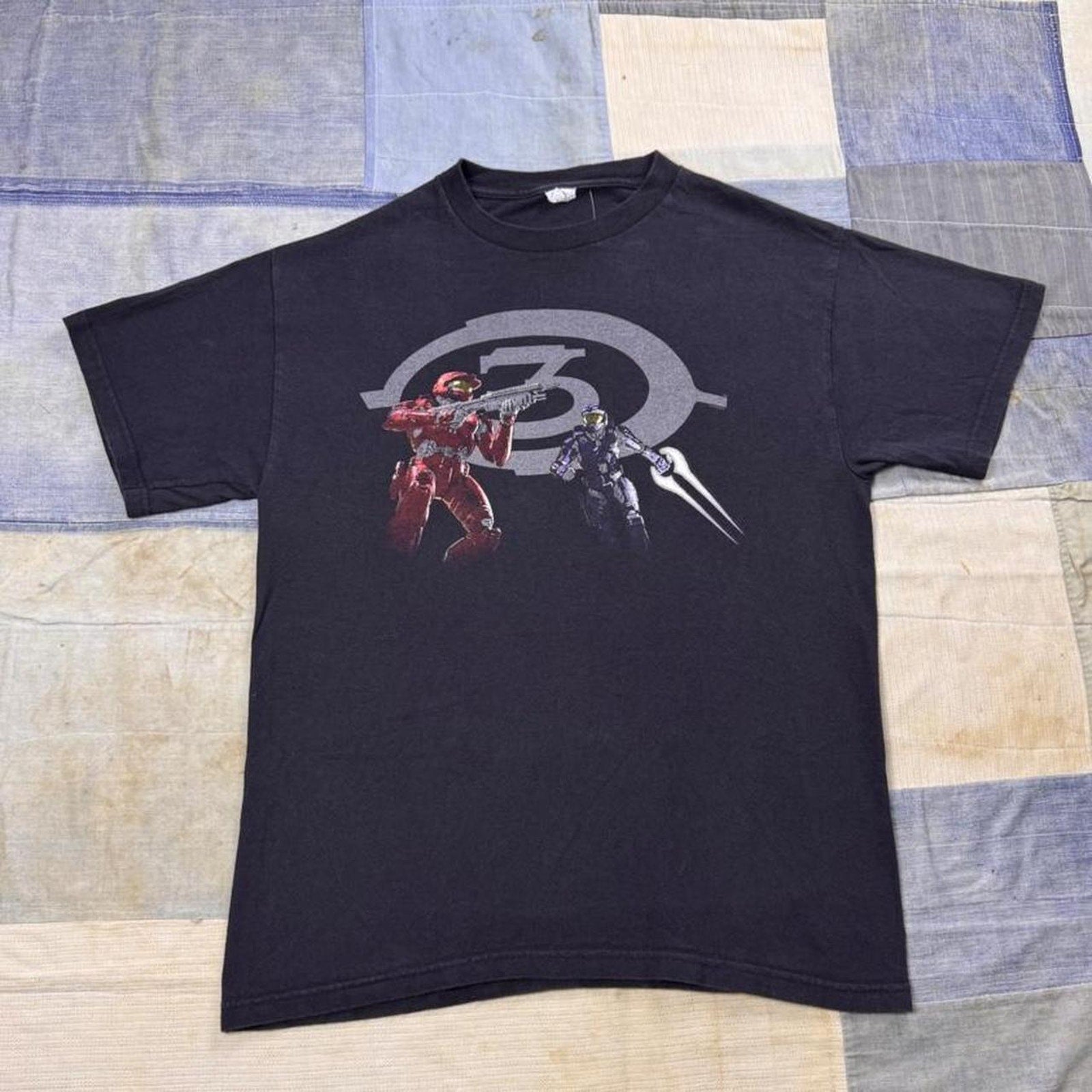 2007 Halo 3 Master Chief Spartan Video Game Tee | Medium