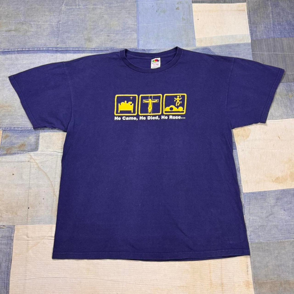 1990s Jesus Heavy Cotton graphic tee | XL