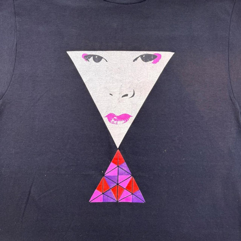 1980s Yoshi's 3D Puzzle Geometric Promo Tee | Large