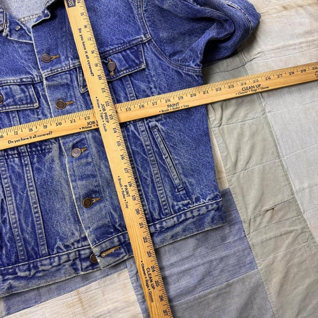 1990s Dickies Denim Trucker Jacket | Large