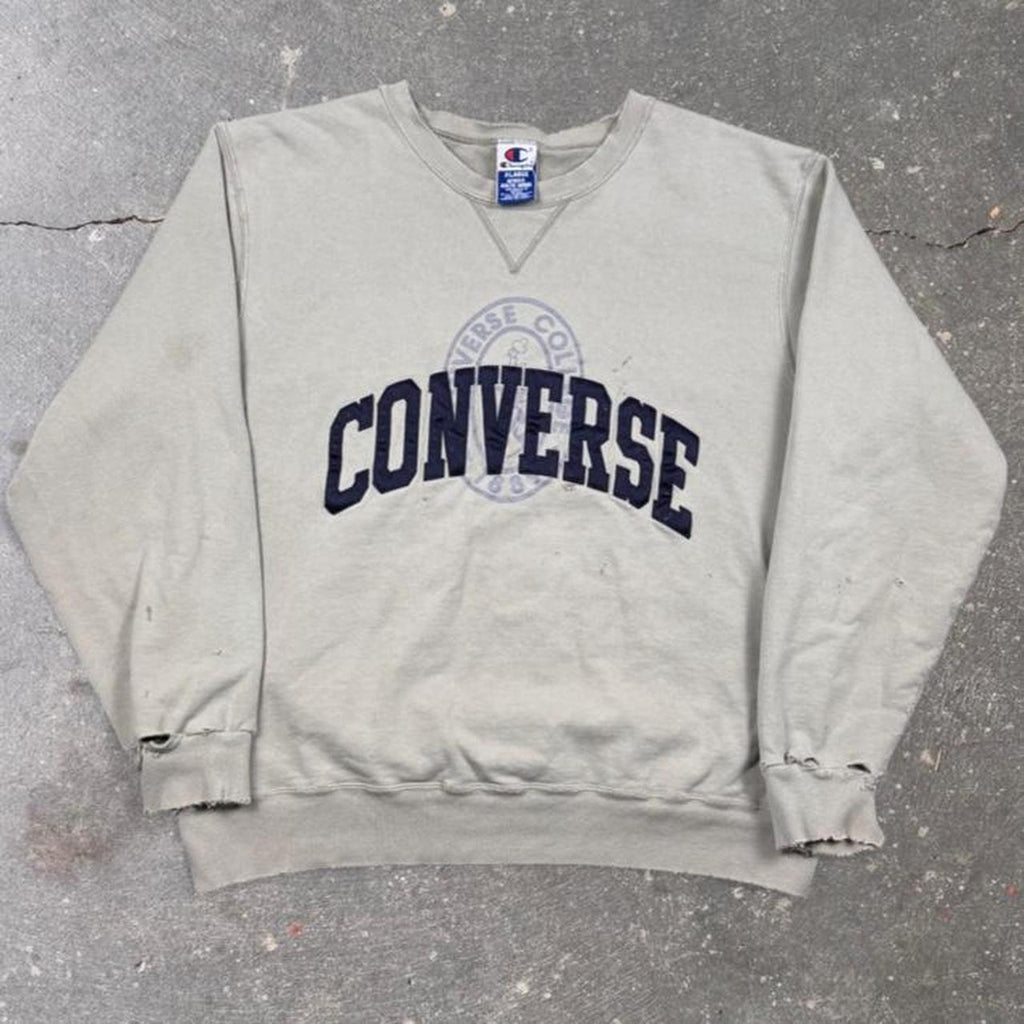 1990s Champion Converse Crewneck Sweatshirt | XL