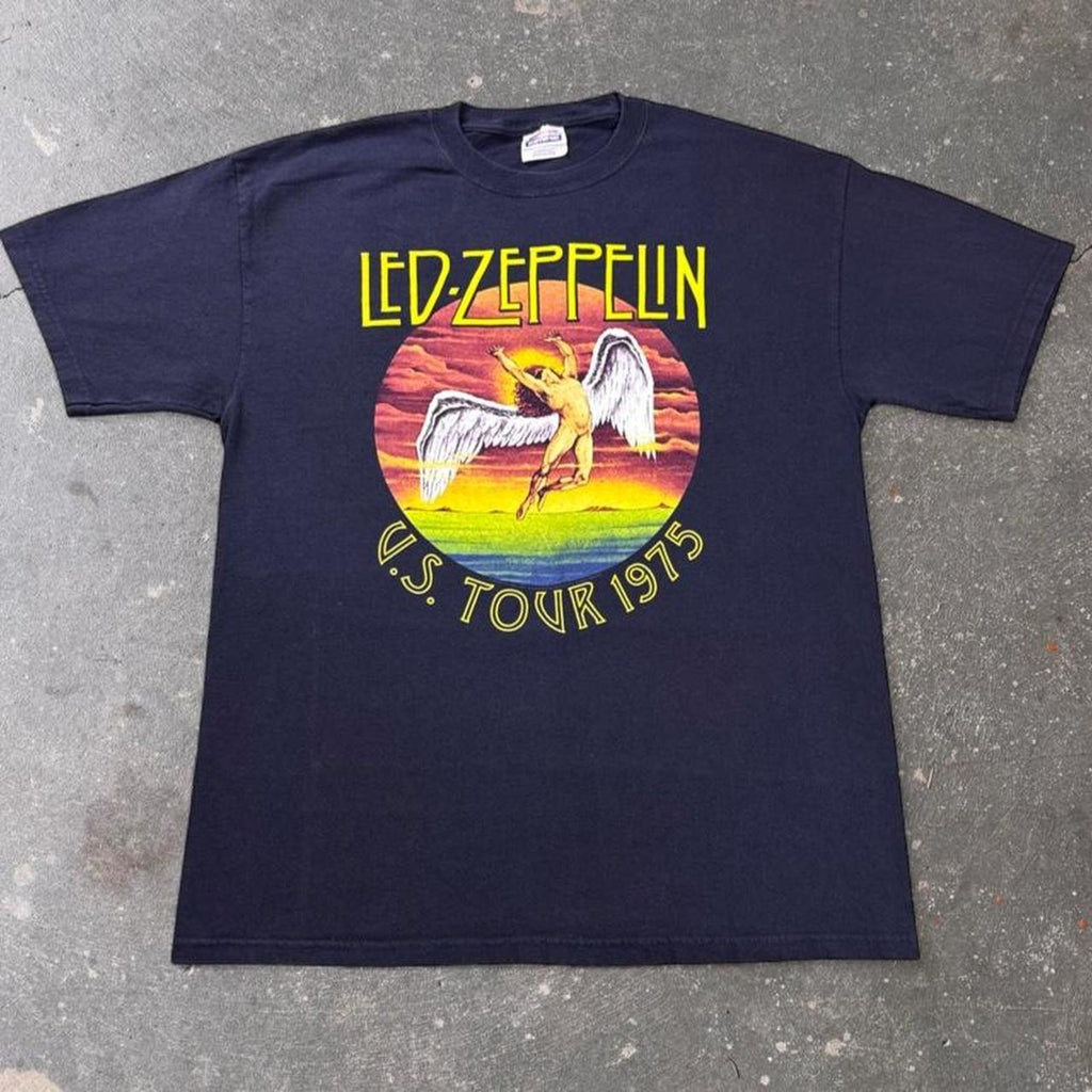 2006 Led Zeppelin U.S. Tour 1975 Icarus Tee | Large