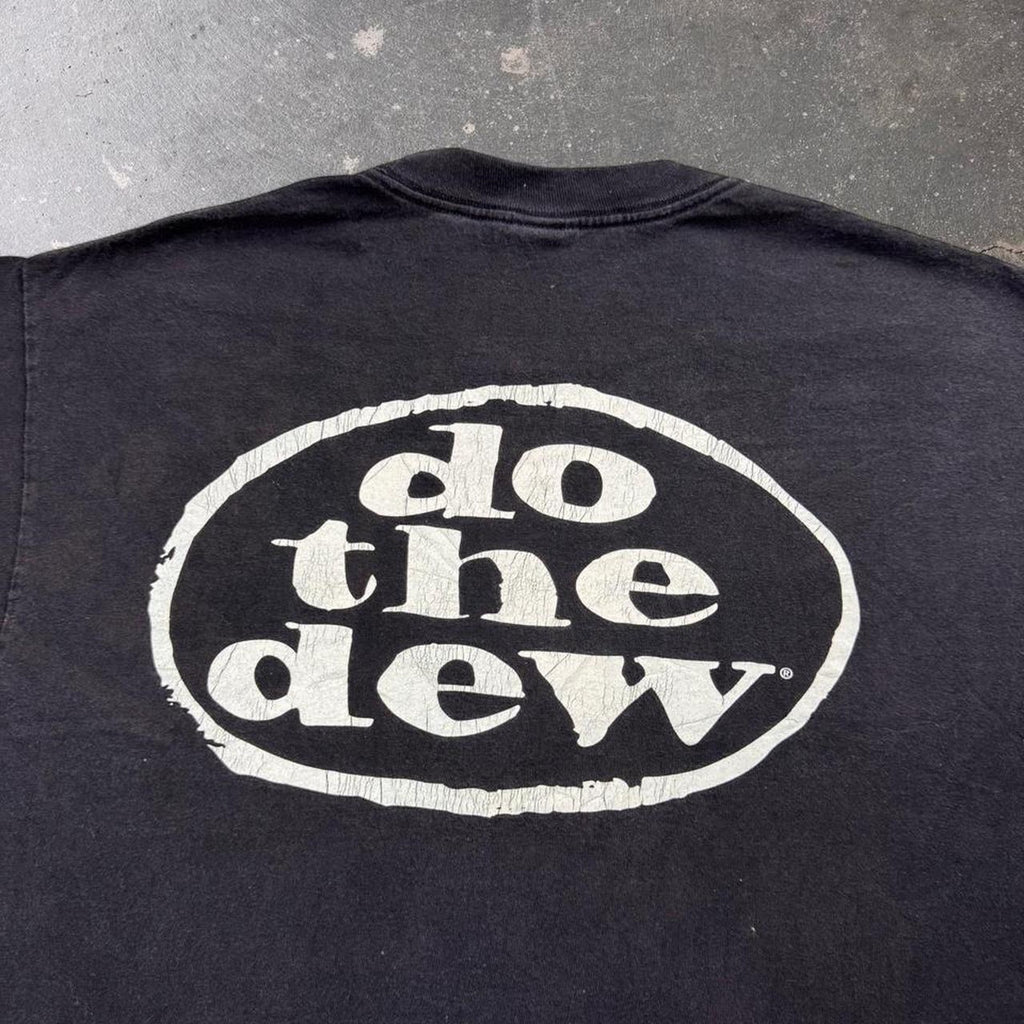 1990s Mountain Dew “Do the Dew” Double-Sided Promo Tee | L/XL