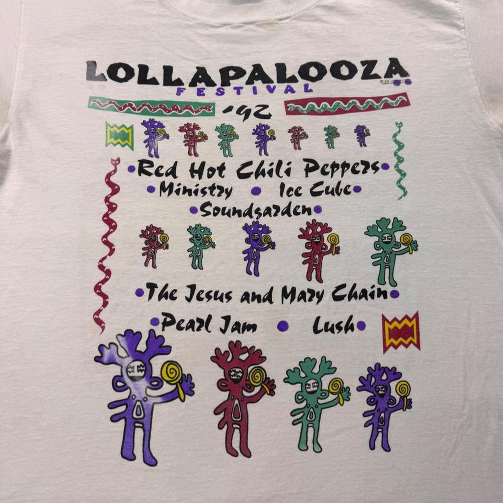 1992 Lollapalooza Festival Tour Band Tee | XL