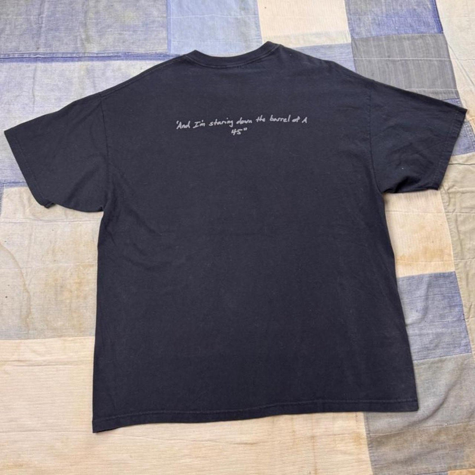 2000s Shinedown Crossed Guns Logo Band Tee | XL