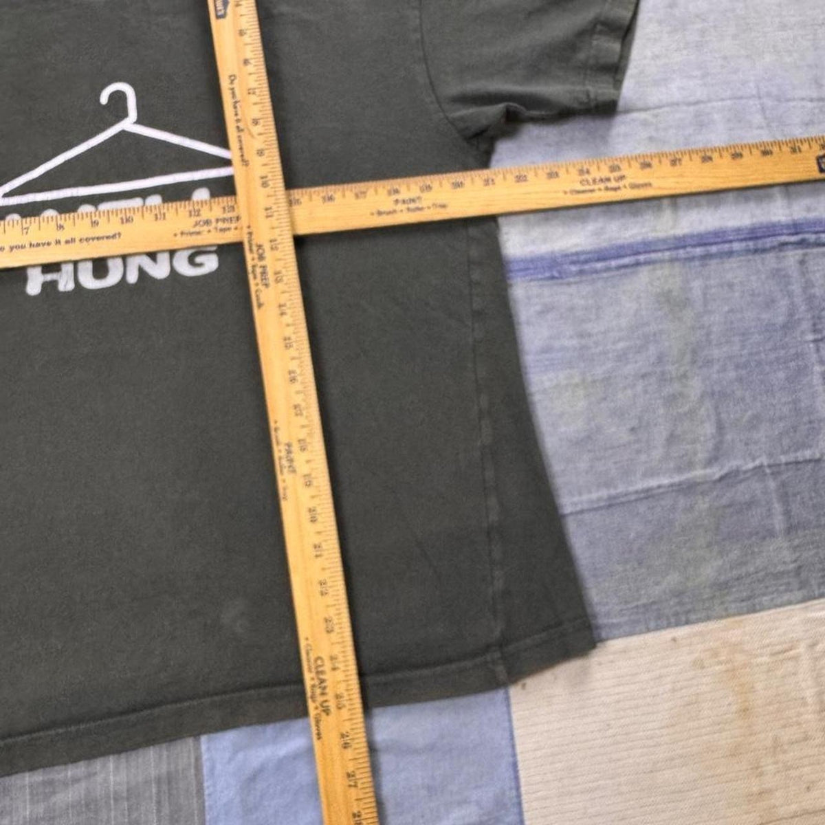 1990s C&A Active “Well Hung” Hanger Graphic Tee | Small