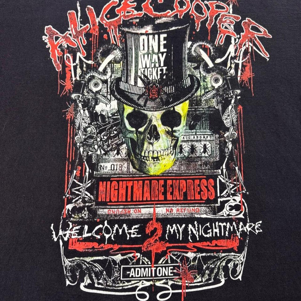 2000s Alice Cooper Welcome 2 My Nightmare Tour Tee | XL