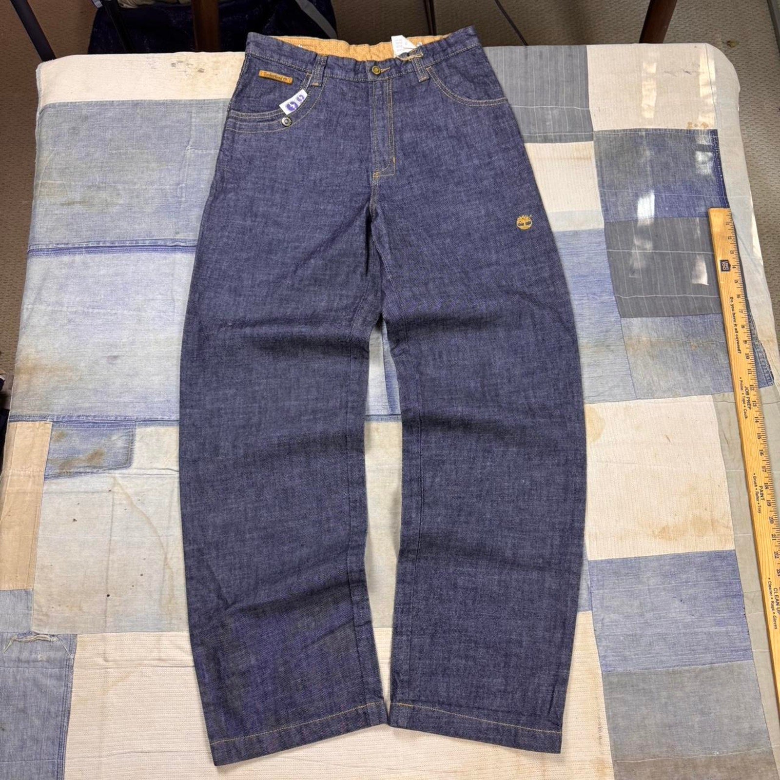 2000s timberland blue jeans | 32 x 34