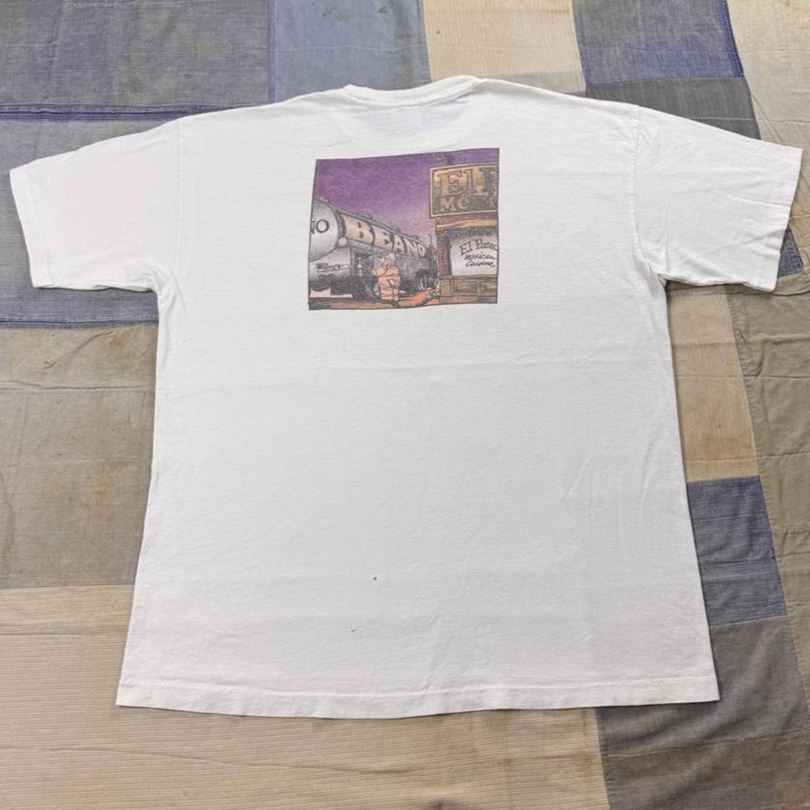 1990s Beano El Paso Mexican Cuisine Graphic Tee | XL