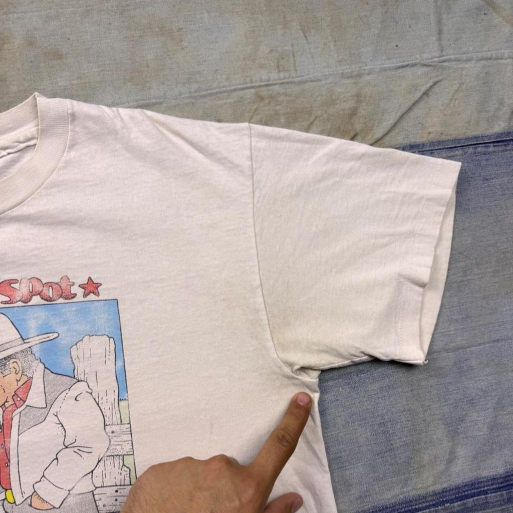 1990s Bubba-n-Spot Texas Humor Cartoon Graphic Tee | Medium